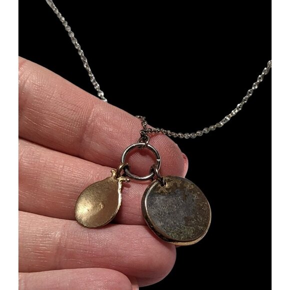 Gold Ladybug Love Charm Necklace - Picture 6 of 14